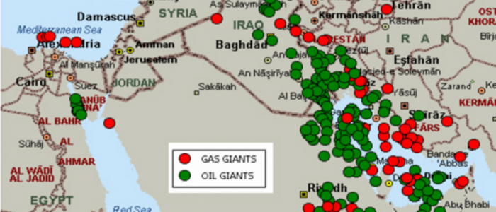 Oil & Gas surrounding Israel