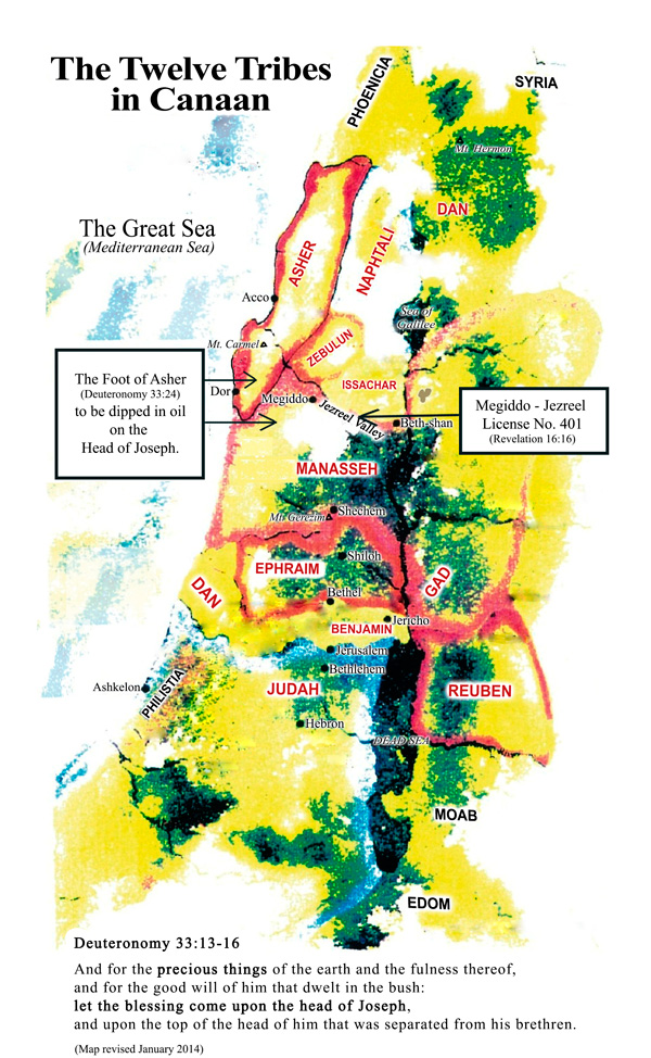 New Zion Maps Israel