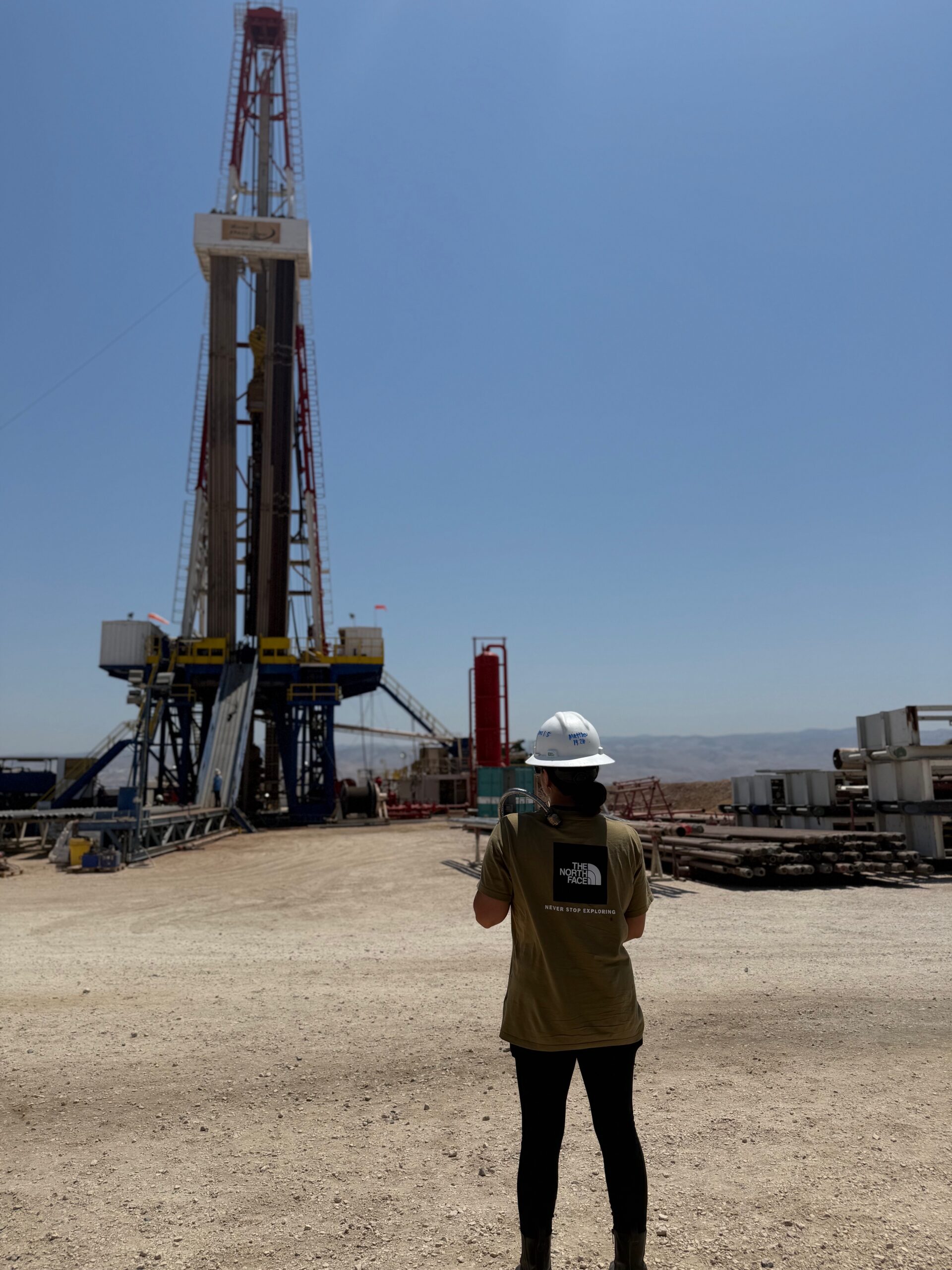 MJ-02 rig at the worksite